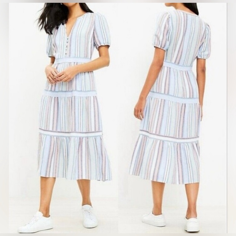 LOFT Midi Dress - Picture 4 of 10